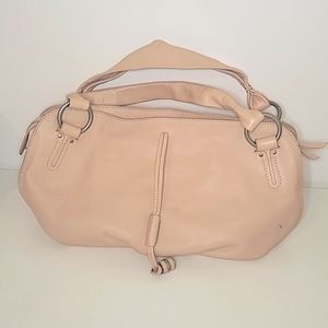 Celine authentic leather cream handbag